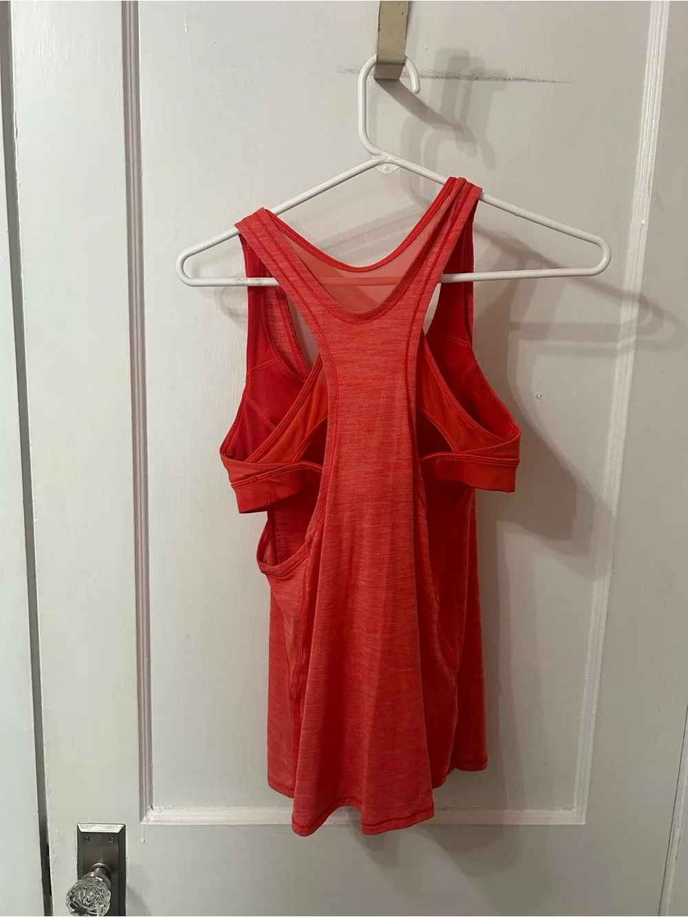 lululemon athletica coral Racerback Tank Top
